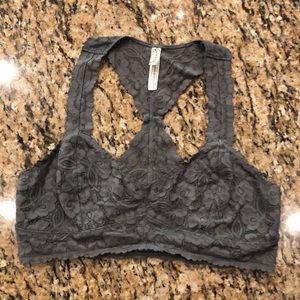 Free People Grey Bralette